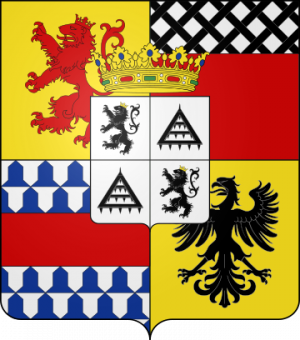 Blason de la famille de Marchant et d'Ansembourg (Belgique)