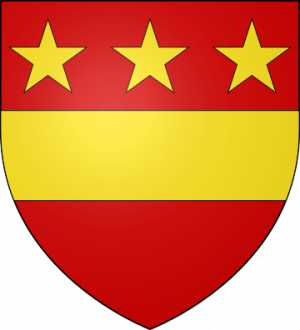 Blason de la famille d'Arnaud de Prémont (Franche-Comté)