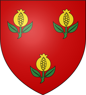 Blason de la famille de Noblat (Alsace)