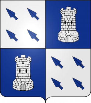 Blason de la famille de Ferrier de Montal (Comtat Venaissin, Dauphiné)