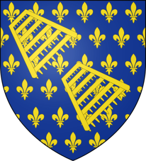 Family Coat of Arms Mustel (Normandie)