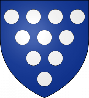 Blason de la famille de Villelume (Auvergne, Limousin, Marche, Bourbonnais)