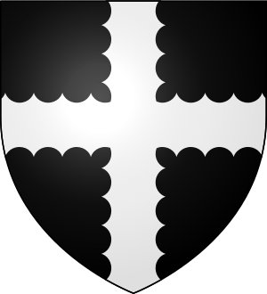 Blason de la famille de Poutier (Franche-Comté, Poitou)