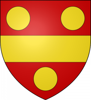Blason de la famille de Carmantrand de La Roussille (Auvergne)