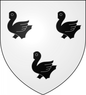 Blason de la famille Gentet de La Chesnelière (Poitou)