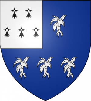 Blason de la famille de Champs de Saint-Léger (Nivernais)