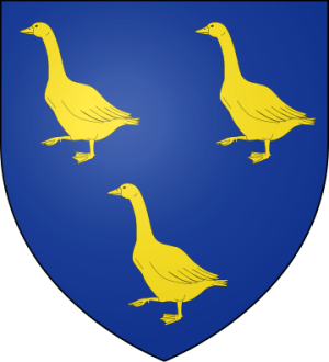 Family Coat of Arms de Jarzé (Anjou)