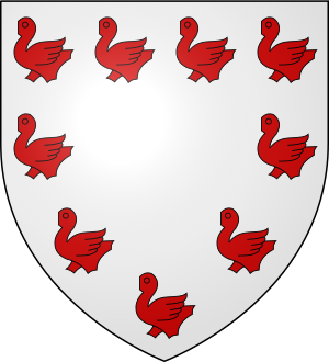 Blason de la famille de Gaudechart (Beauvaisis)
