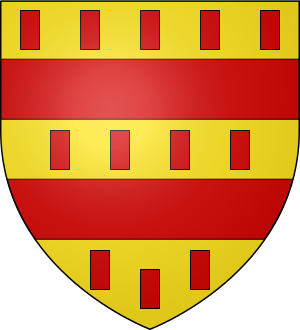 Blason de la famille Vogt d'Hunolstein (Lorraine)