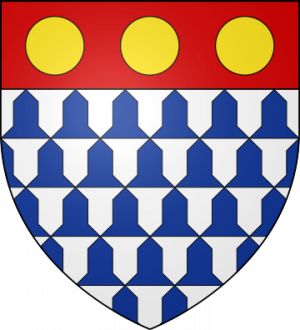 Blason de la famille Botherel alias Boterel de La Villegeffroy (Bretagne)