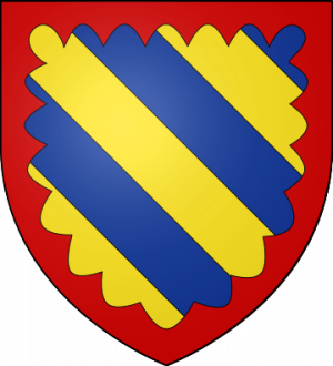 Blason de la famille de Ludres alias Ludre olim Frolois (Bourgogne, Lorraine, Franche-Comté)