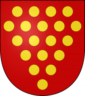 Blason de la famille von Bentheim (Basse-Saxe)