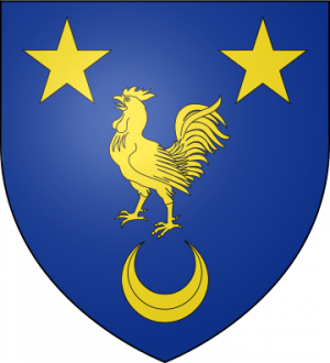 Blason de la famille Daniel de La Gasnerie (Limousin)
