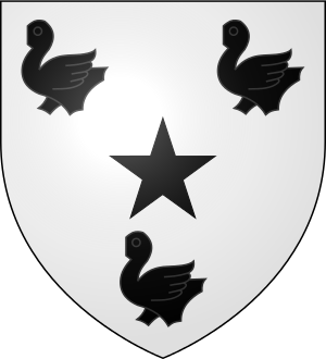 Blason de la famille van Zeller d'Oosthove (Flandres, Picardie)