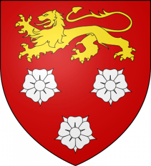 Blason de la famille Le Moyne d'Aubermesnil (Normandie)