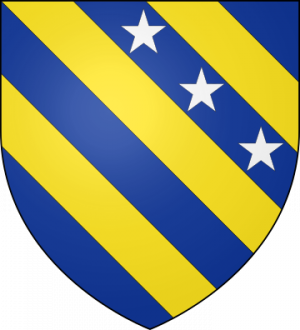 Blason de la famille de Nerestang (Auvergne, Velay)