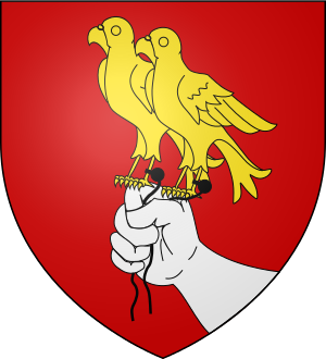 Blason de la famille de Clavières (Vivarais)