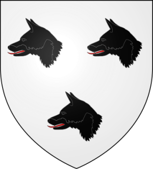 Family Coat of Arms de Châteautro (Bretagne)