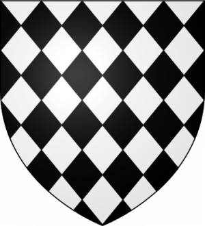 Blason de la famille de Kerhoënt alias Kerc'hoënt, Kerhoant, Querhoënt (Bretagne)
