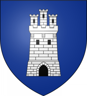 Blason de la famille de Belcastel  (Rouergue, Quercy)