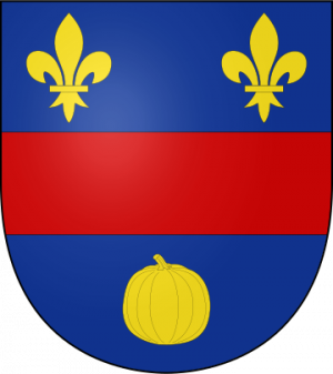 Blason de la famille de Mellony (Bologne, Berry, Touraine)