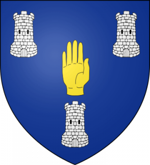Blason de la famille de Machat de Pompadour (Limousin)