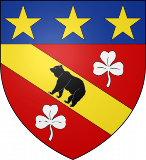 Blason de la famille de Bernardy de Sigoyer olim Bernardi (Provence)