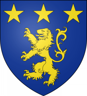 Blason de la famille Genty de La Borderie (Basse Marche)