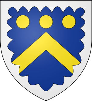 Blason de la famille Guérin de La Grasserie (Bretagne)