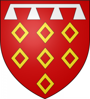 Blason de la famille de Montauban (Bretagne)
