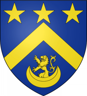 Blason de la famille Gaudicher de Princé (Anjou)