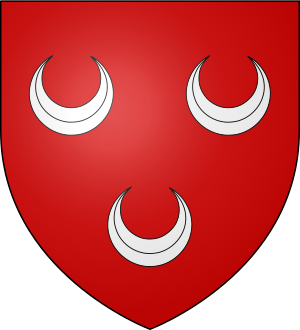 Blason de la famille de Théhillac alias Téhillac (Bretagne)