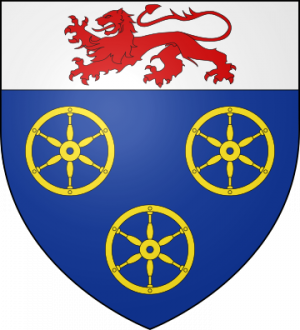 Blason de la famille de Bégon de Larouzière (Auvergne, Bourbonnais)