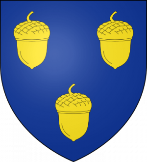 Blason de la famille du Chesne de Vauvert (Poitou)