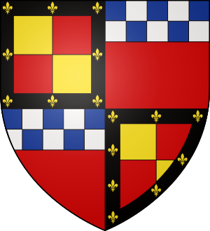 Blason de la famille de Chalencon-Rochebaron (Forez)