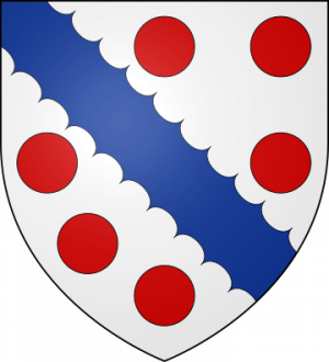 Blason de la famille de Cléauroux (Bretagne)