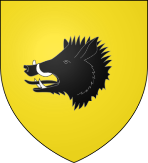 Blason de la famille Dubois alias du Bois (Poitou)