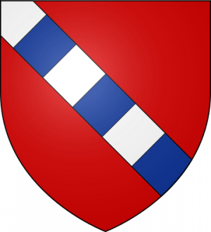 Blason de la famille de Vallin (Dauphiné)
