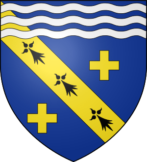 Blason de la famille d'Anterroches (Auvergne)