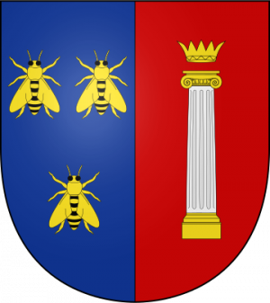 Blason de la famille Barberini Colonna di Sciarra (Italie)