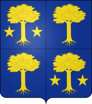 Blason de la famille de Bagenrieux