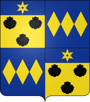 Family Coat of Arms de La Barde (Paris)