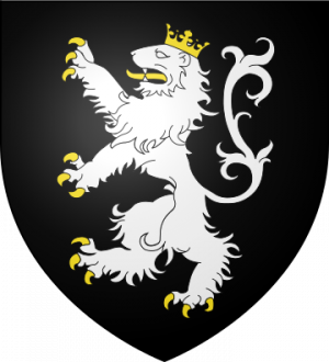 Blason de la famille de Tullières (Anjou, Dunois)