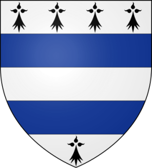 Blason de la famille de Belleau (Normandie)