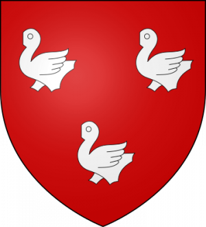 Blason de la famille de La Barre de Nanteuil (Bretagne, Normandie)
