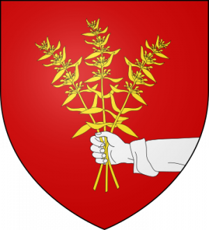 Blason de la famille de Tinseau (Franche-Comté)
