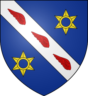 Blason de la famille de Rémond du Chélas (Dauphiné, Bretagne)