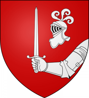 Blason de la famille de Cotentin alias Costentin (Normandie)