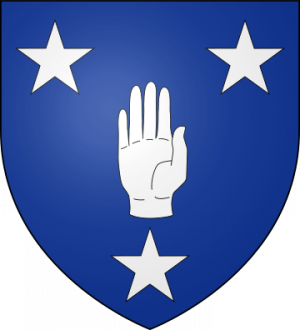 Blason de la famille de Kerguvelen (Bretagne)