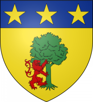 Blason de la famille d'Audéric (Languedoc)
